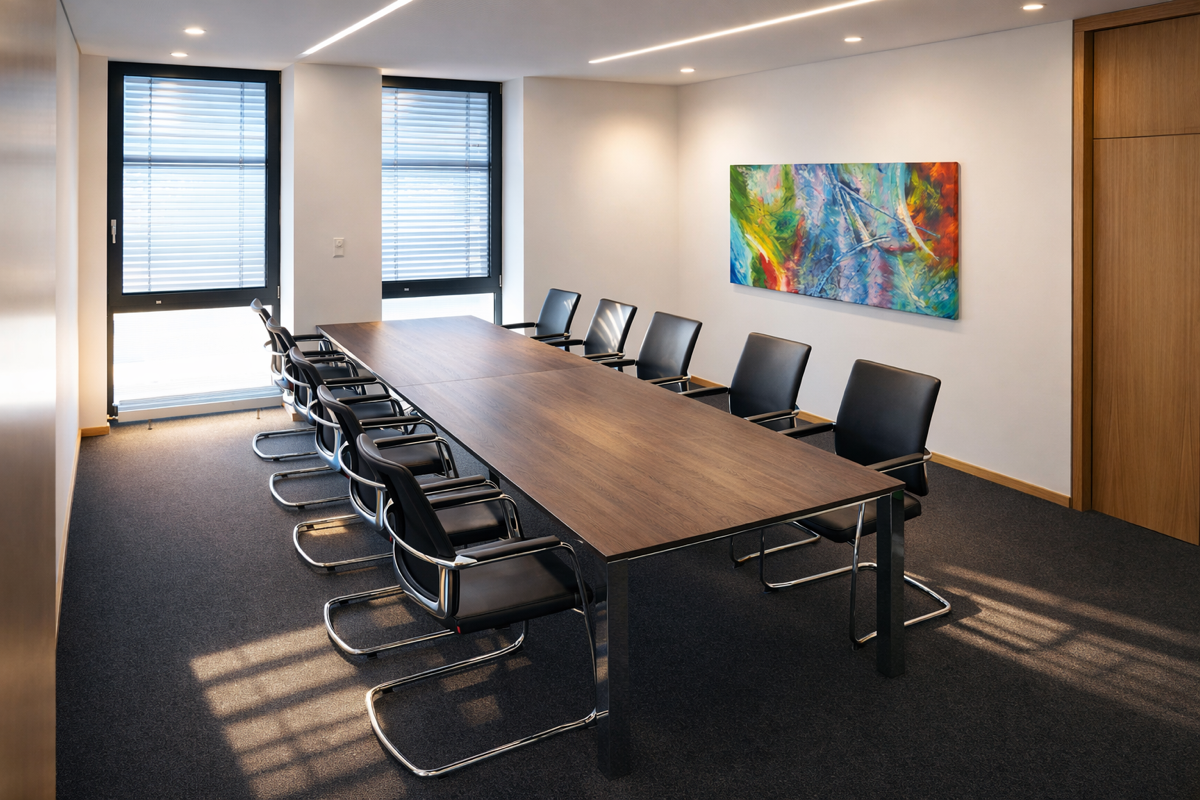 Beurkundungszimmer des Notariats Marquardt